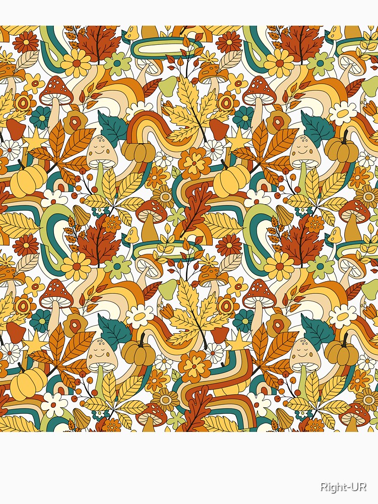 Colorful American Vintage Retro Pattern by Right-UR