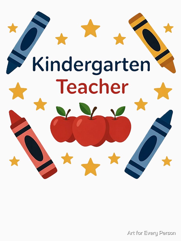 Kindergarten Teacher by Art for Every Person