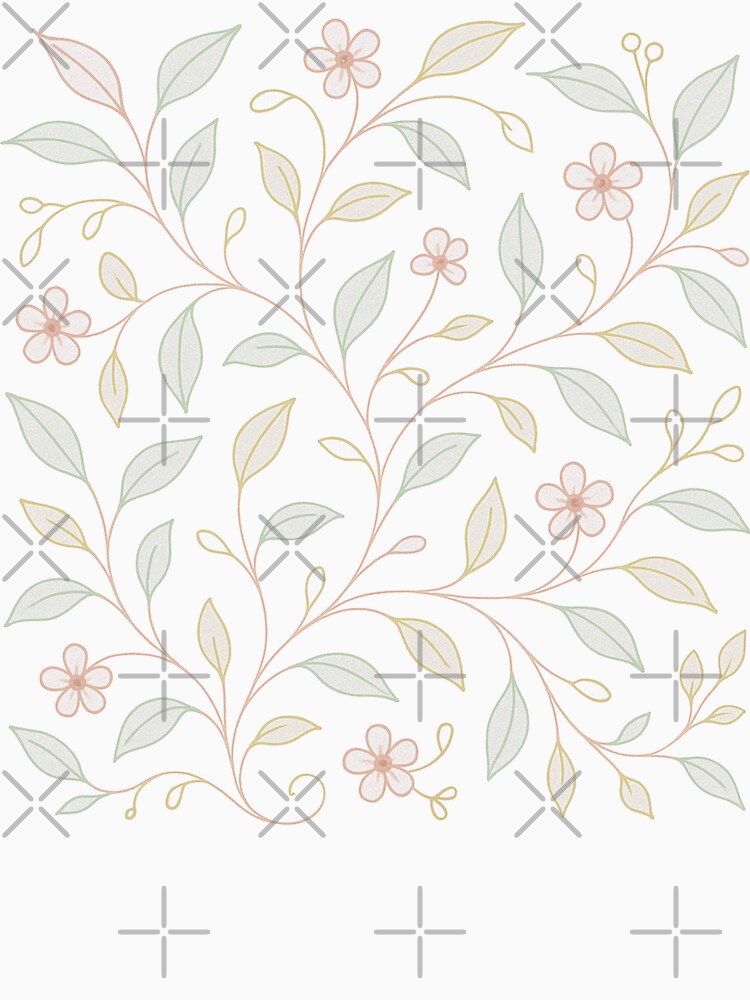 Minimal Pastel Nature Illustration by Fernova