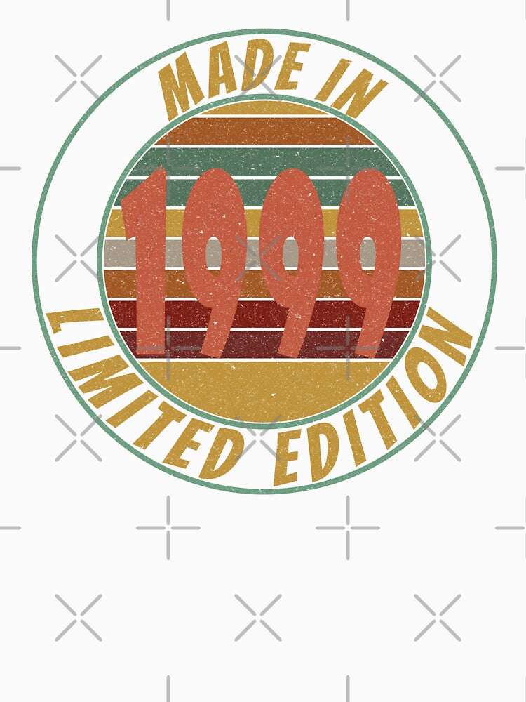 Made In 1999 Limited Edition Retro Vintage by Qudkin