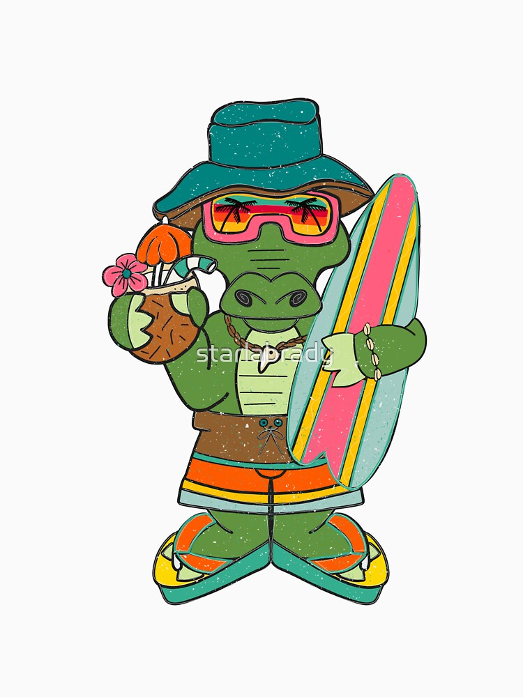 Surfer Gator by starlabrady