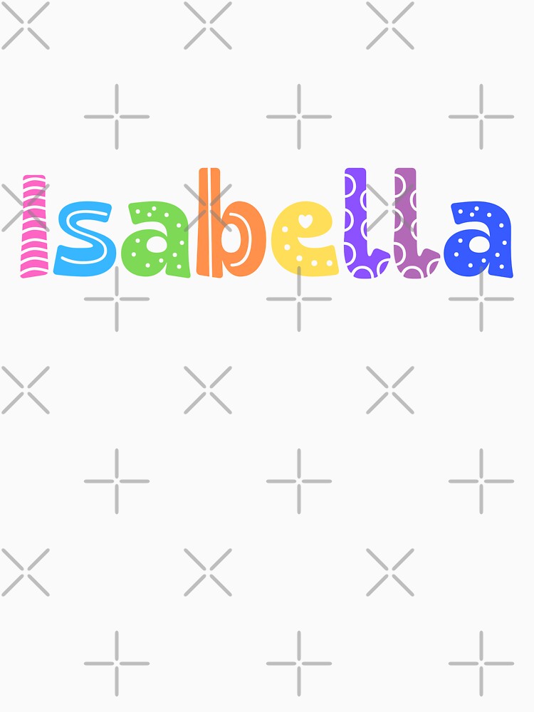 Isabella Personalized Name Isabella by Meaningfully