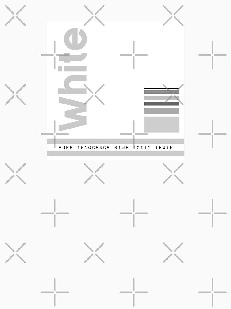 Definition of white colour.  Pure, innocence, simplicity, truth - Caroline Laursen Original by Caroline Laursen