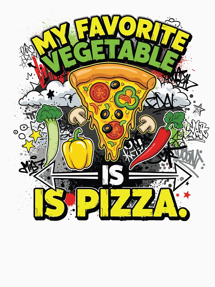 My Favorite Vegetable is Pizza by Suzthewall