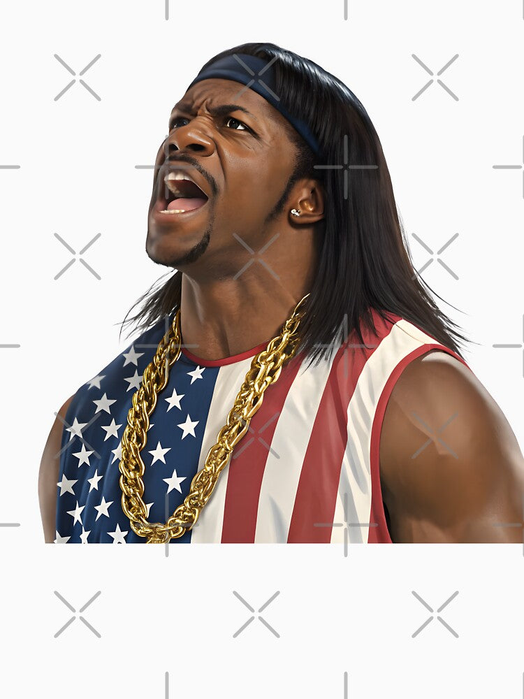Terry Crews as President Camacho – Idiocracy Tribute Vector Art by Fashvora