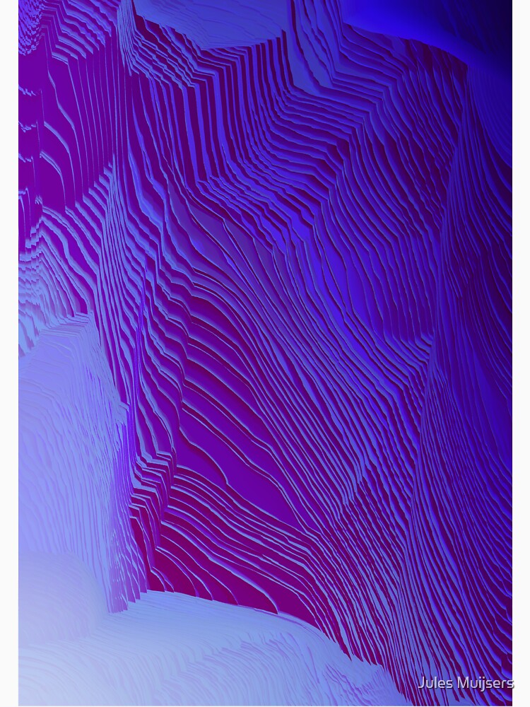 Pixelsorted gradient /7 by Jules Muijsers