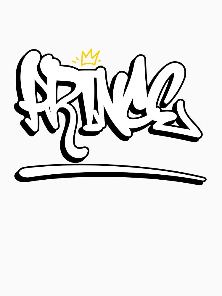 Prince Graffiti-Style Design by MerchandiseMal