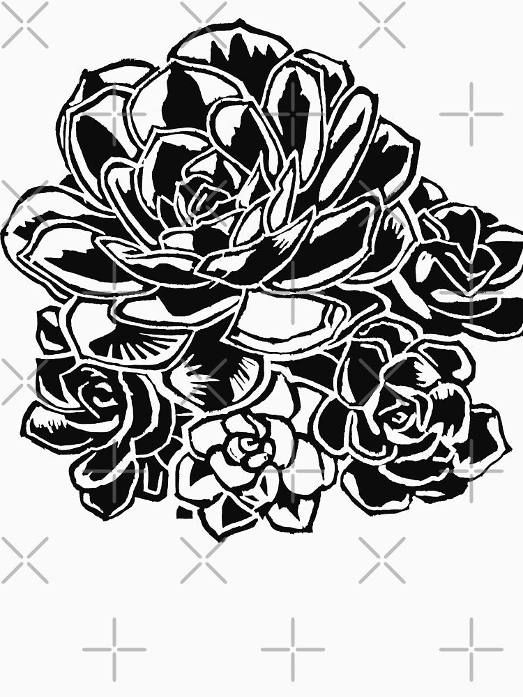 The Desert Rose Graptoveria - Black Edition | Sacred Plants Collection by Aren Ra
