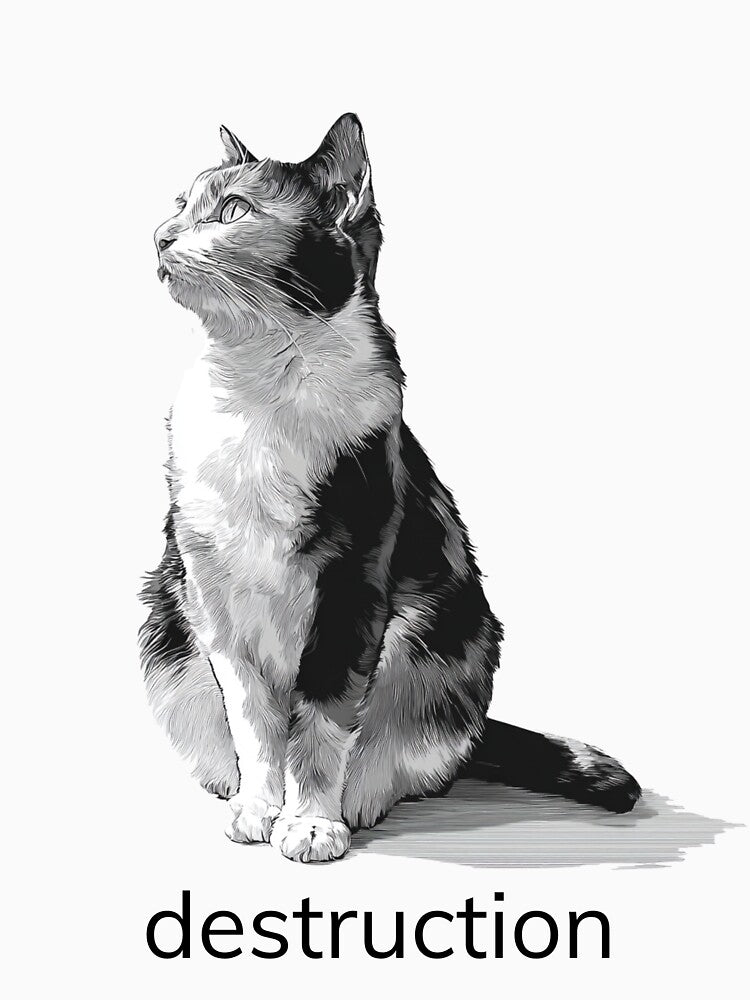 Animal Groups: Cat Destruction Candid by WhimsyWildWear