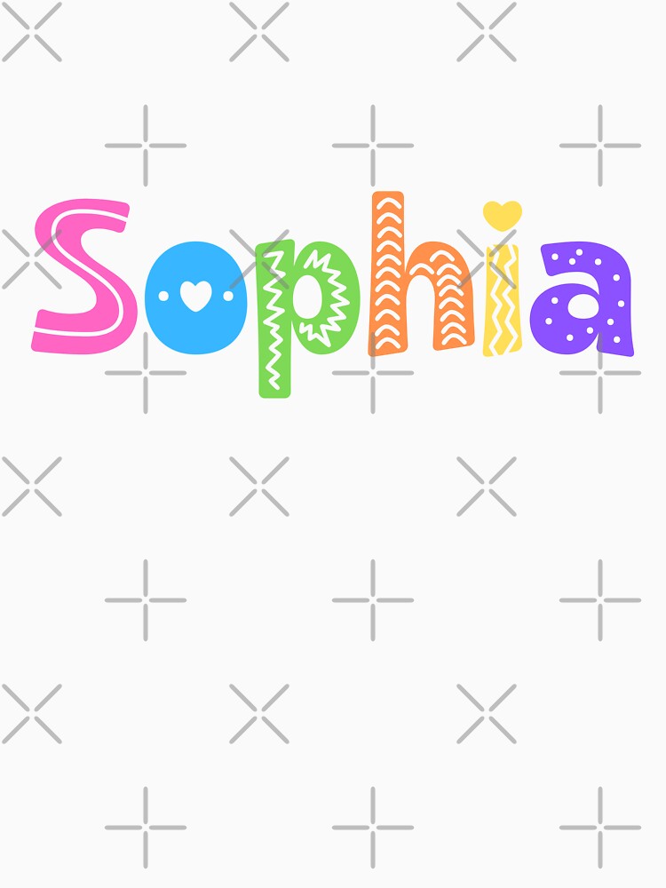 Sophia Personalized Name Sophia by Meaningfully