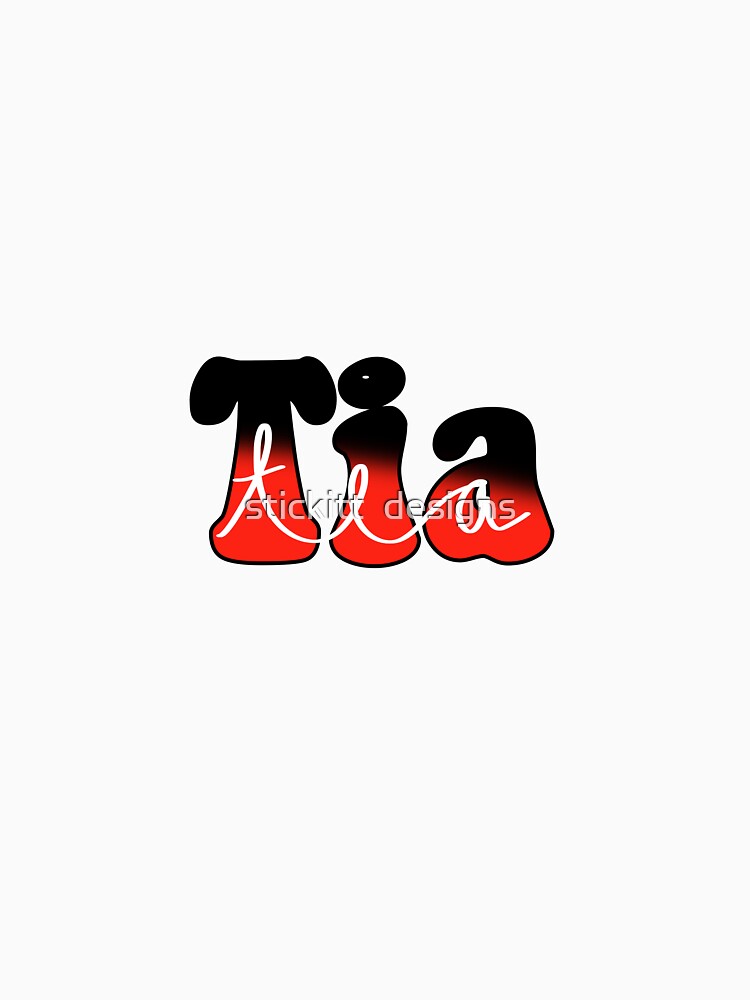 Tia custom sticker! by stickitt  designs