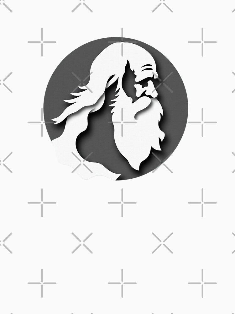 Darwin Papercut Hand-Drawn Illustration by AuraMotivate