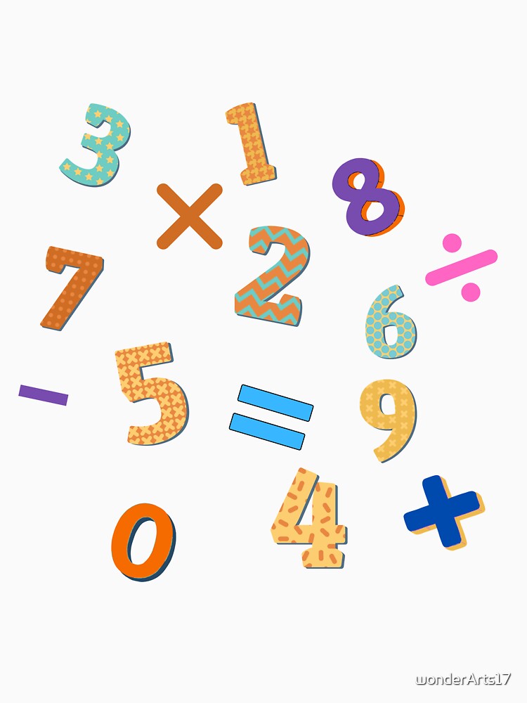 Number Day Kids Costume Numbers Math Day Calculator by wonderArts17
