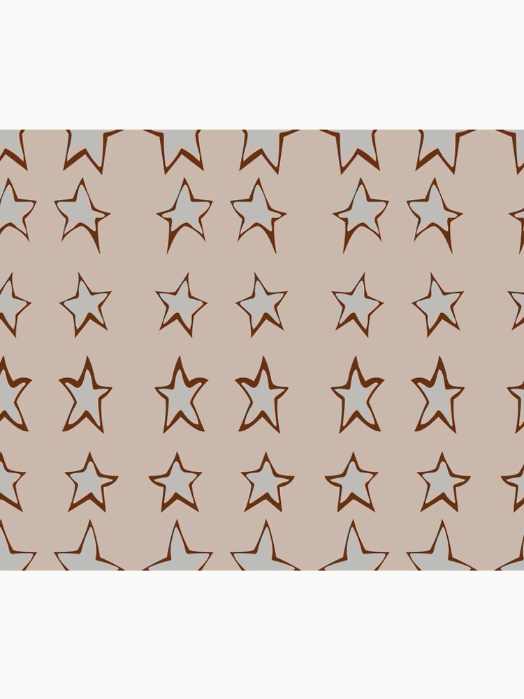 Hand drawn pattern with stars by Maslakova