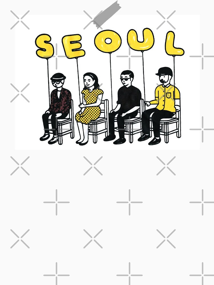 Kawaii Korean Style Seoul Illustration by nomu-nomu