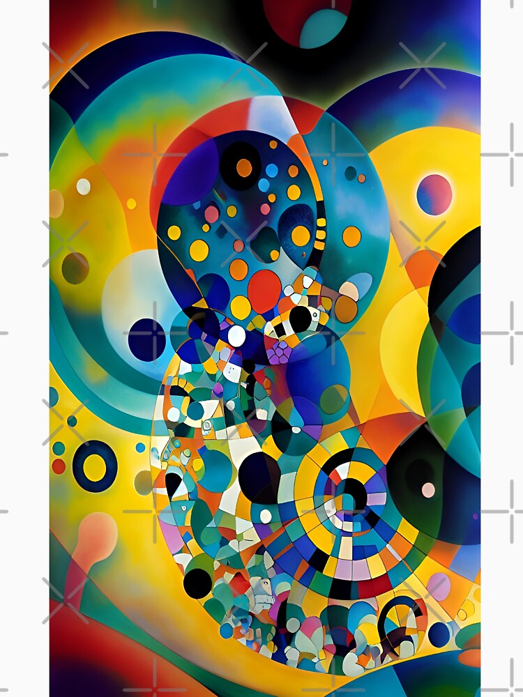 Mesmerizing Circles Jamaica Pattern by Tw1nsAIArt