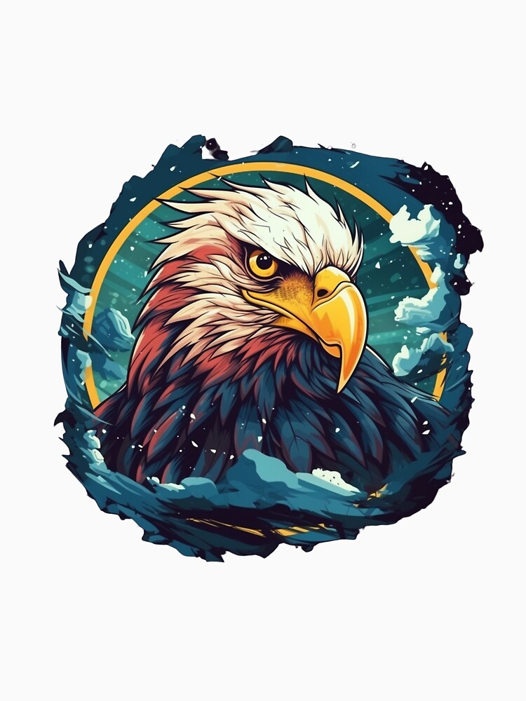 Eagle On the Sea by Kevin Lou