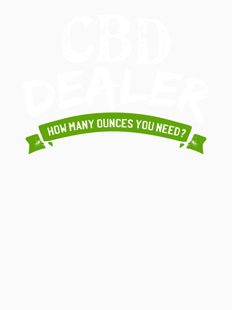 CBD Dealer Funny Gift print For CBD Fans by Lisbob