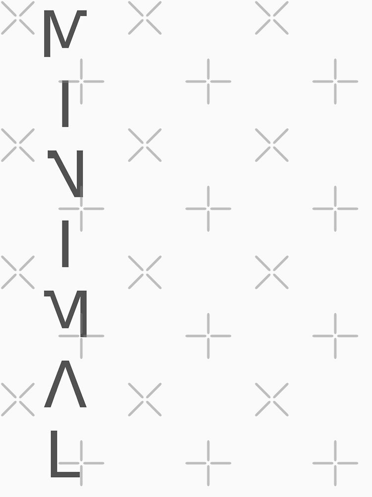 MINIMAL Vertical Text by WorlDigitalArts
