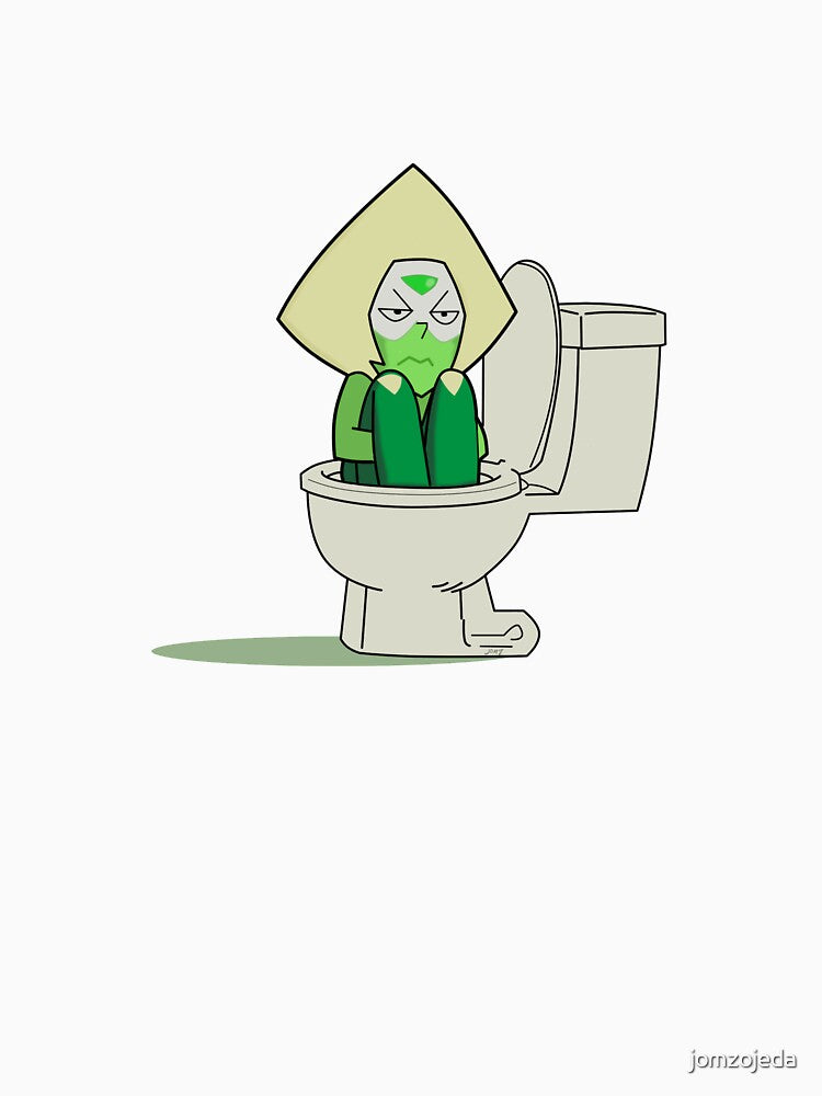 Steven Universe - Peridot In the Toilet by jomzojeda