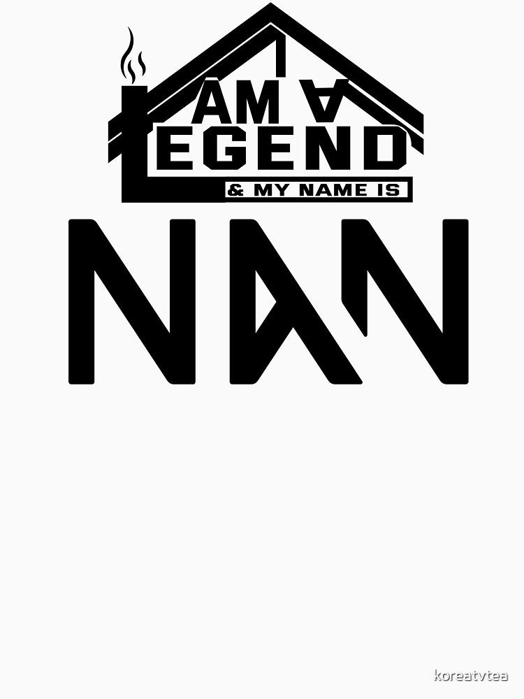 I Am a Legend: Custom Name Design for Nan by koreatvtea
