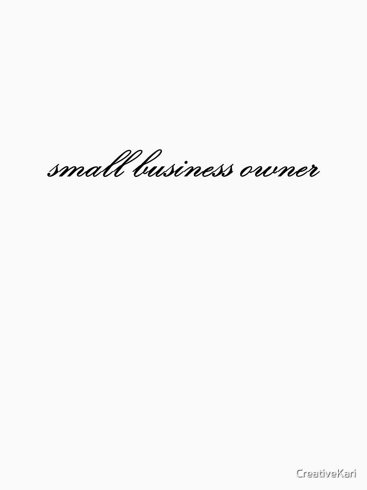 small business owner by CreativeKari