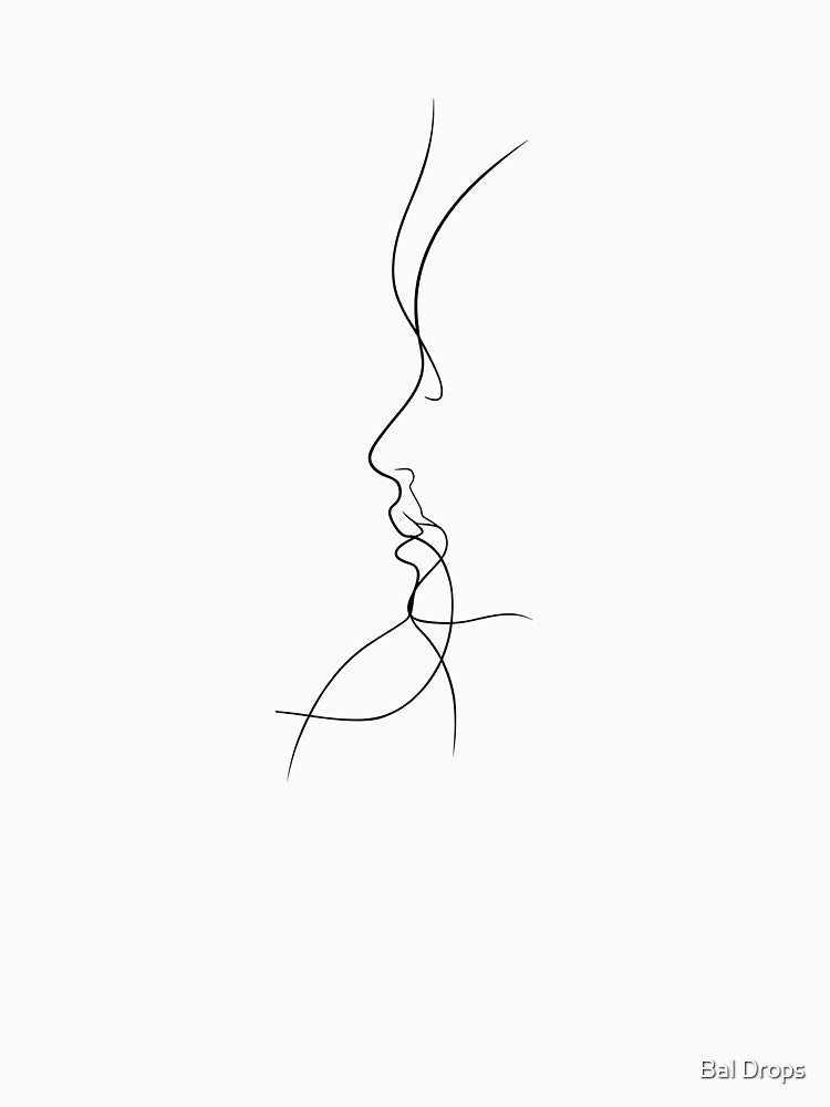 The One-Line Face by Bal Drops