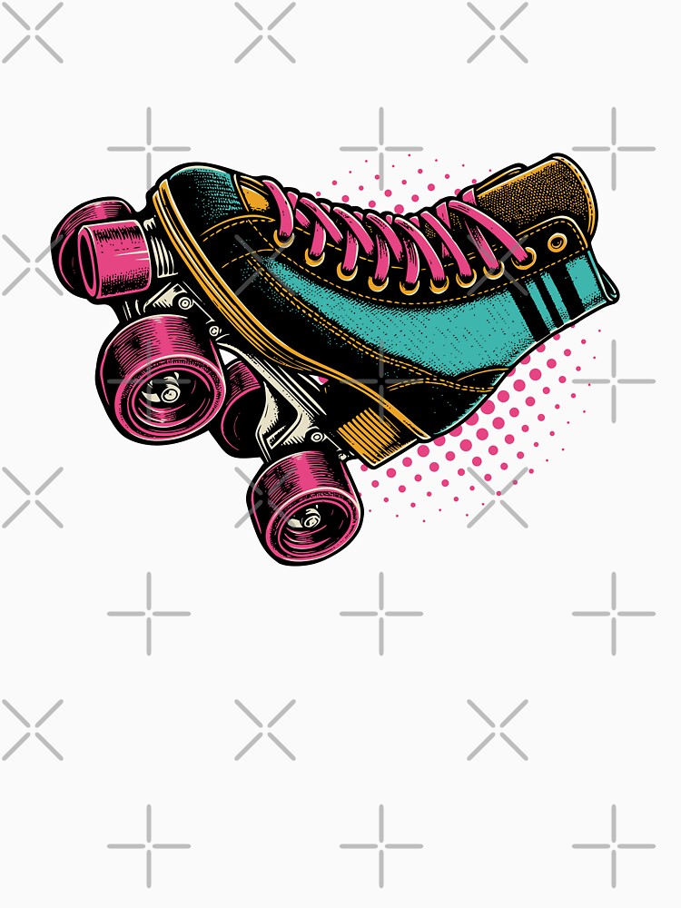 Roller Skate Retro Funny Skating by The People’s Punchline
