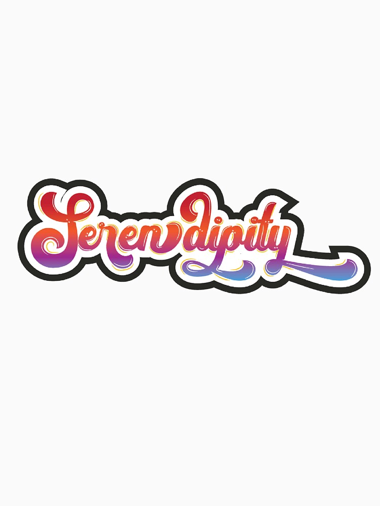 Serendipity Typography by Sweta Dey