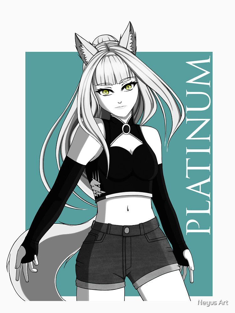 Arknights Platinum Casual Outfit FanArt by Neyus Art
