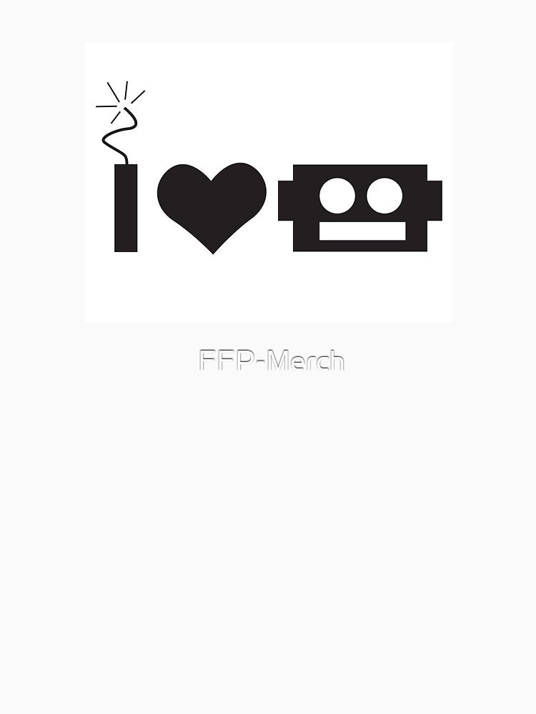 I HEART ROBOTS by FFP-Merch