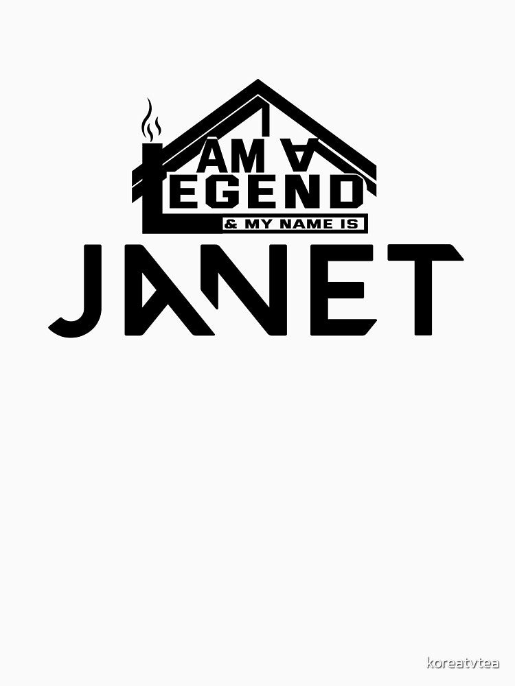 I Am a Legend: Custom Name Design for Janet by koreatvtea