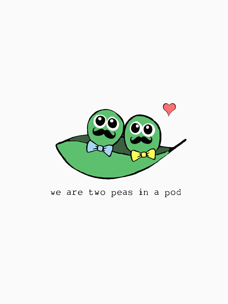 Two Peas in a Pod by luckylucy
