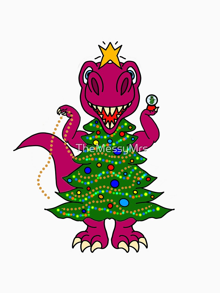 Dark Pink Tree Rex by TheMessyMrs