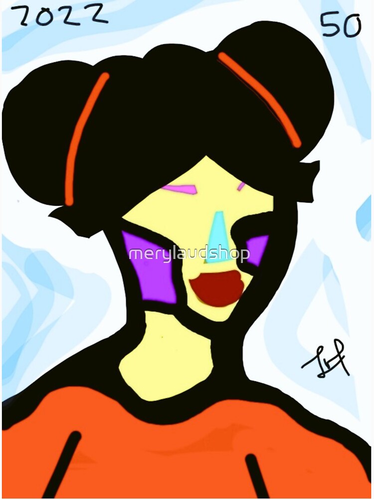 Pop It Up Lady #50 by merylaudshop