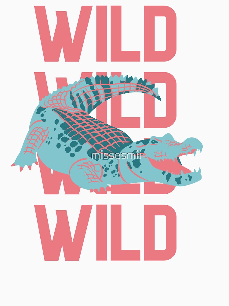 Wild Crocodile Statement by WolbergArts