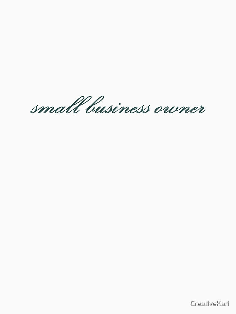 small business owner - green by CreativeKari