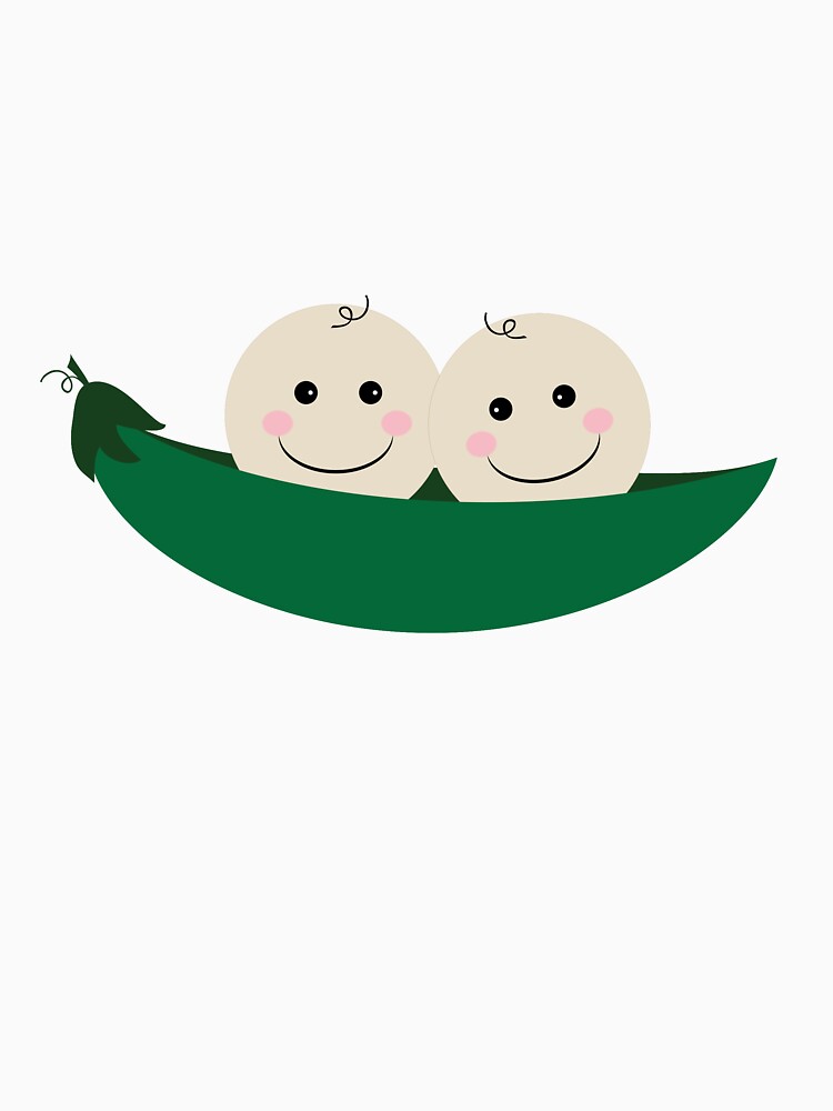 Two Peas in a Pod Twins Baby by Bubble-Designs