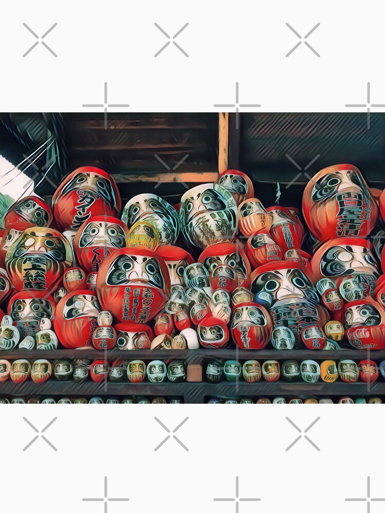 Japan Daruma Digi Art by jaguarcliff