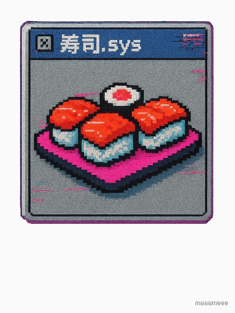SUSHI SYS — Pixel Sushi System Window by maaameee