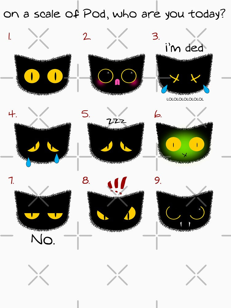 On a scale of Pod, who are you today? by Cato Woodward