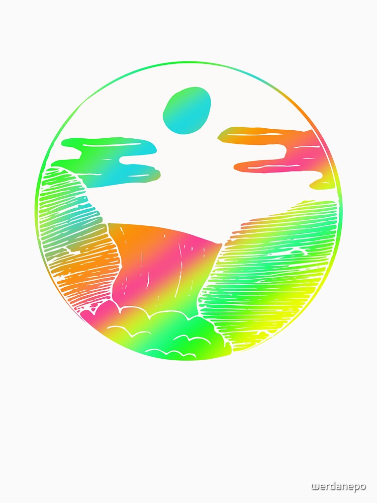 Colorful Art Falls Design Gift Idea by werdanepo
