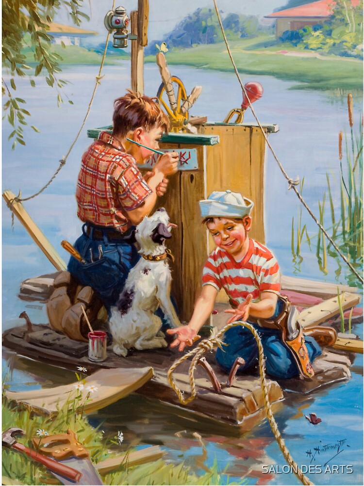 Built for Adventure (1956) - Hy Hintermeister by SALON DES ARTS
