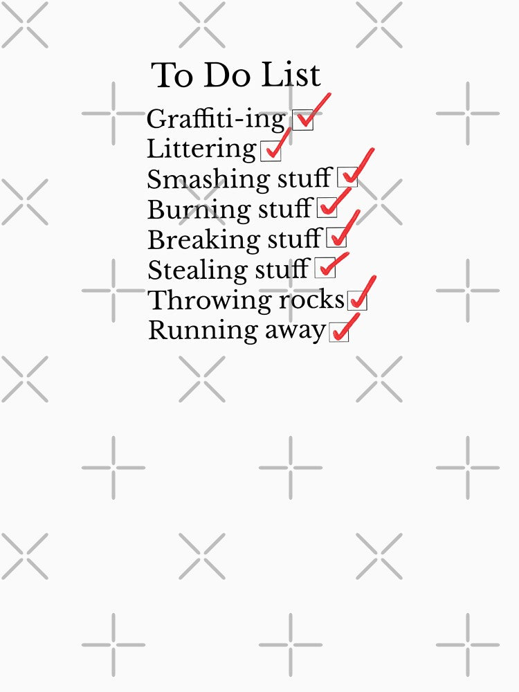 Hunt for the Wilderpeople To Do List by Lovethatsticks