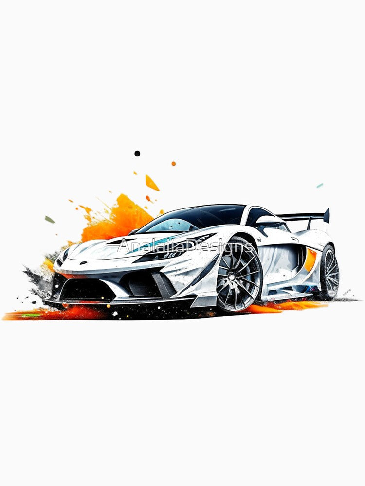 Cool Sports Car by AnalajiaDesigns