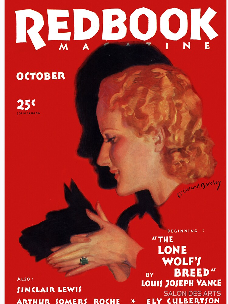 Redbook Magazine (1932) - McClelland Barclay by SALON DES ARTS