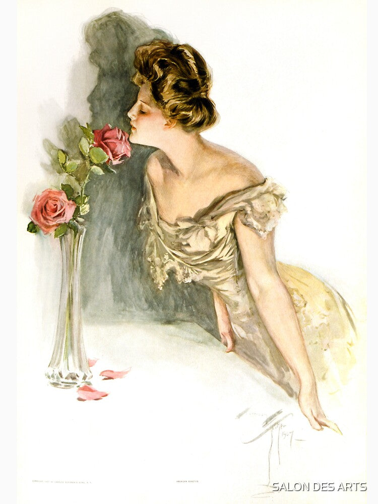 American Beauty (1909) - Harrison Fisher by SALON DES ARTS