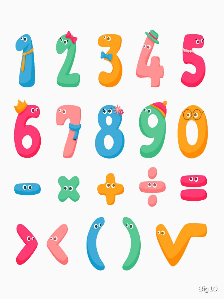 Copy of Number Day Kids Costume Numbers Math Day by Mariano ⭐⭐⭐⭐⭐