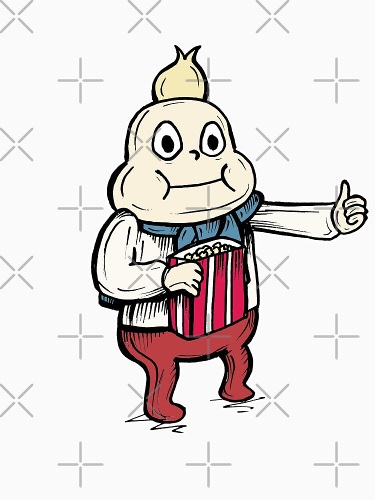 Onion from Steven Universe™ Eating Popcorn with a Thumb Up! by sketchNkustom