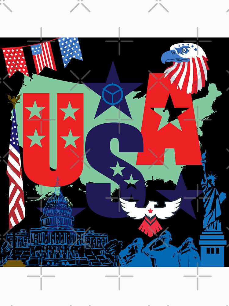 USA by cravinartist